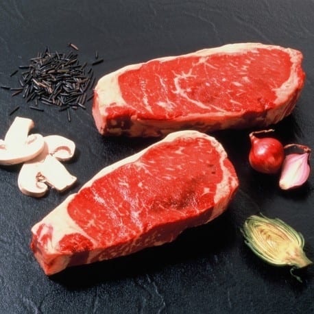 Premium Porterhouse Steak sliced
