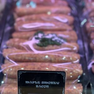 Gourmet Sausages - Smokey Maple Bacon (Pork)